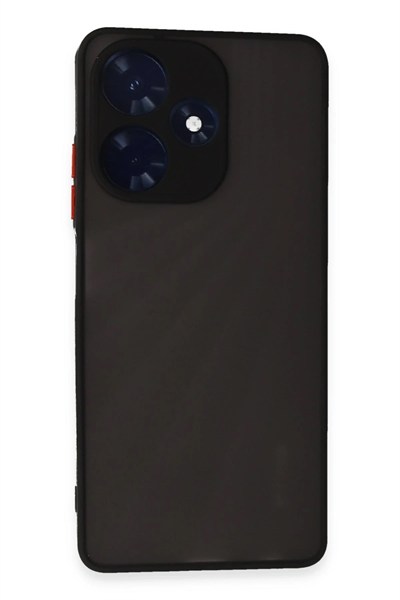 Mey İthalat®  İnfinix Hot 30 4G Kılıf Montreal Silikon Kapak - Siyah