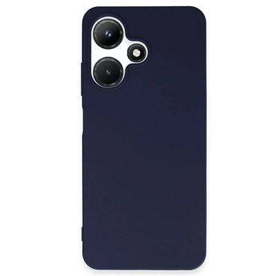 Mey İthalat®  İnfinix Hot 30i Kılıf First Silikon - Lacivert