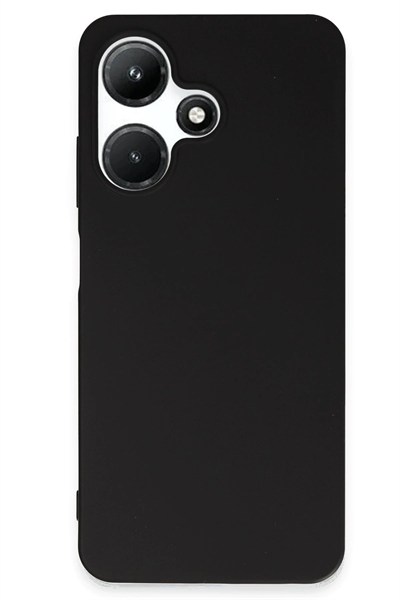 Mey İthalat®  İnfinix Hot 30i Kılıf First Silikon - Siyah
