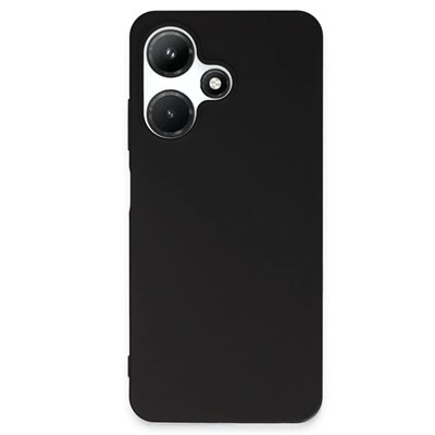 Mey İthalat®  İnfinix Hot 30i Kılıf First Silikon - Siyah