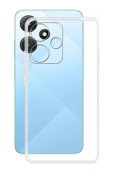 Mey İthalat®  İnfinix Hot 30i Kılıf Lüx Şeffaf Silikon