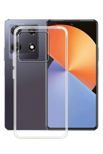 Mey İthalat®  İnfinix Note 30 Pro 4G Kılıf Lüx Şeffaf Silikon