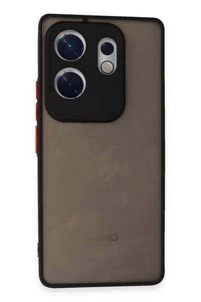 Mey İthalat®  İnfinix Zero 30 4G Kılıf Montreal Silikon Kapak - Siyah