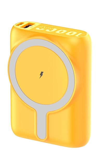 Mey İthalat®  J31 10.000 mAh 20W PD Magsafe Powerbank - Turuncu