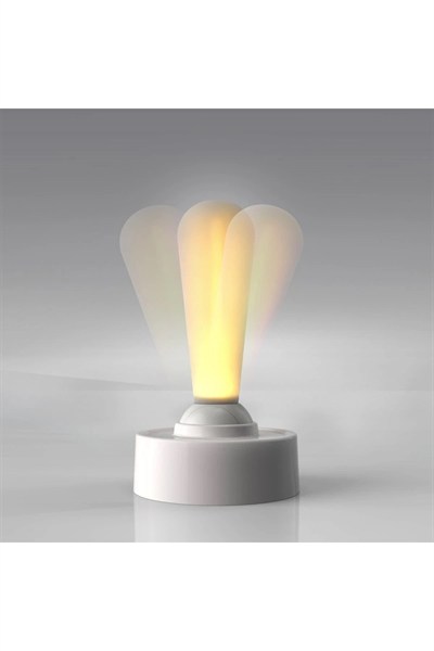 Mey İthalat®  JP-1003 Dekoratif Gece Lambası - Beyaz