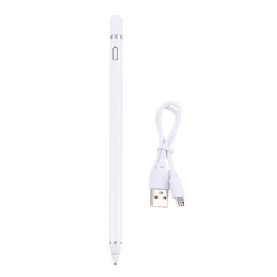 Mey İthalat®  K2262 iPad Uyumlu Dokunmatik Stylus Kalem - Beyaz