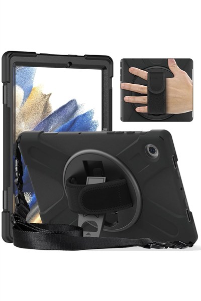 Mey İthalat®  Lenovo M10 Plus 10.6 125FU/128FU Kılıf Amazing Tablet Kapak - Siyah