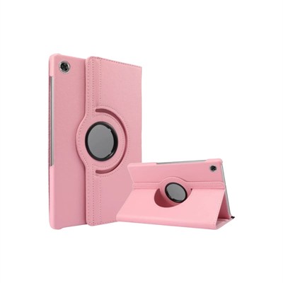 Mey İthalat®  Lenovo Tab M10 TB311FU Kılıf 360 Tablet Deri Kılıf - Pembe