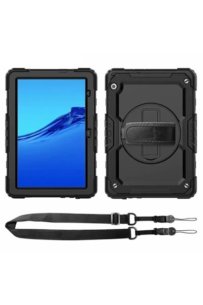 Mey İthalat®  Lenovo Tab M10 TB311FU Kılıf Amazing Tablet Kapak - Siyah