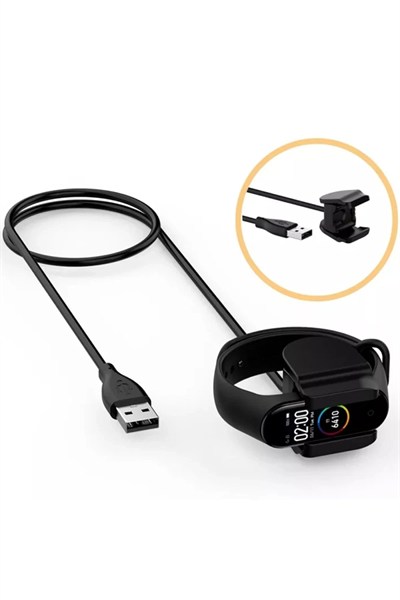 Mey İthalat®  MC05 Şarj Adaptörü 100cm  Mi Band 4