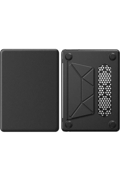 Mey İthalat®  Macbook Air 15 2024 Macbook Deri Kapak - Siyah