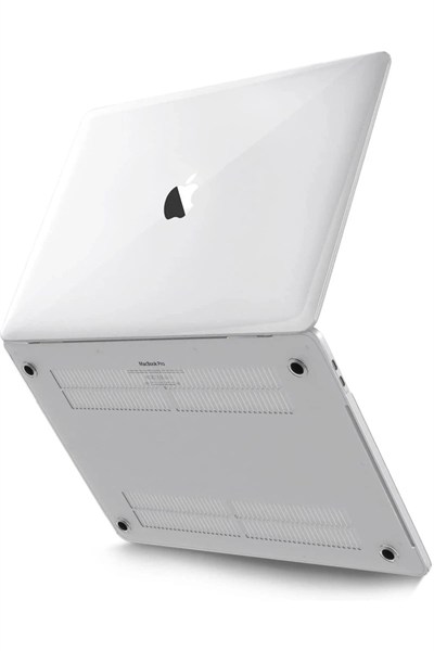 Mey İthalat®  Macbook Pro 13 2020 Macbook Buzlu Kapak - Şeffaf
