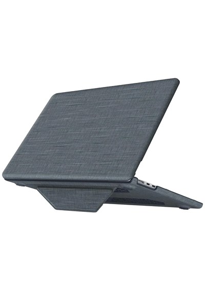 Mey İthalat®  Macbook Pro 13 2020 Macbook Kumaş Kapak - Gri