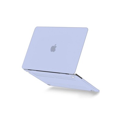 Mey İthalat®  Macbook Pro 13 2021 Macbook Buzlu Kapak - Lila