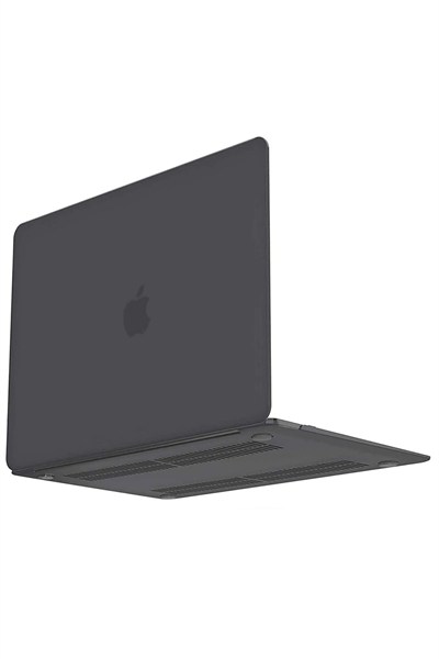 Mey İthalat®  Macbook Pro 13 2021 Macbook Buzlu Kapak - Füme