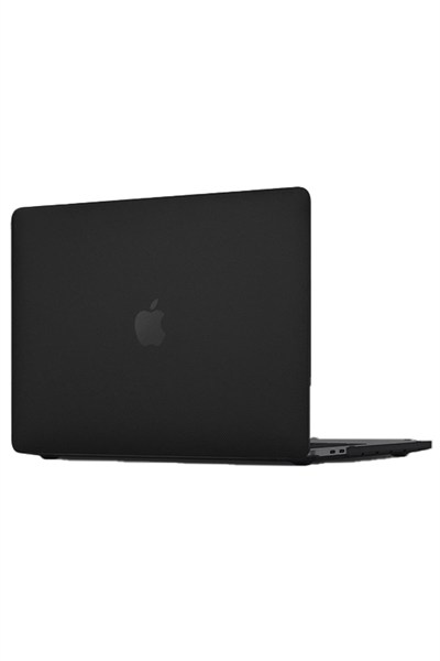 Mey İthalat®  Macbook Pro 16.2 2021 Macbook Buzlu Kapak - Siyah
