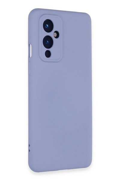 Mey İthalat®  One Plus 9 Kılıf Nano içi Kadife Silikon - Lila