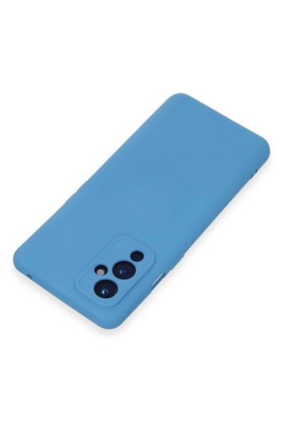 Mey İthalat®  One Plus 9 Kılıf Nano içi Kadife Silikon - Mavi