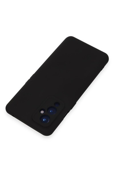 Mey İthalat®  One Plus 9 Kılıf Nano içi Kadife Silikon - Siyah