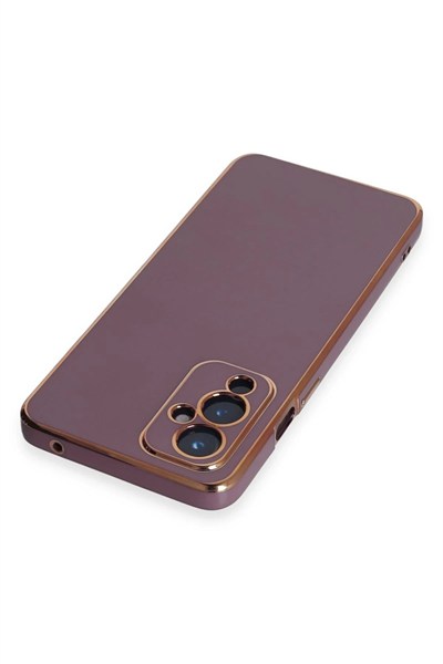 Mey İthalat®  One Plus 9 Kılıf Volet Silikon - Mor