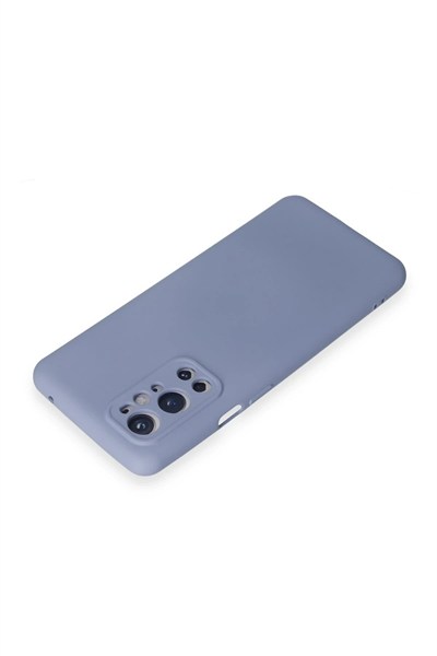 Mey İthalat®  One Plus 9 Pro Kılıf Nano içi Kadife Silikon - Mor