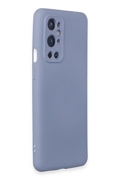 Mey İthalat®  One Plus 9 Pro Kılıf Nano içi Kadife Silikon - Mor