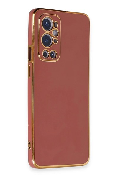 Mey İthalat®  One Plus 9 Pro Kılıf Volet Silikon - Kırmızı