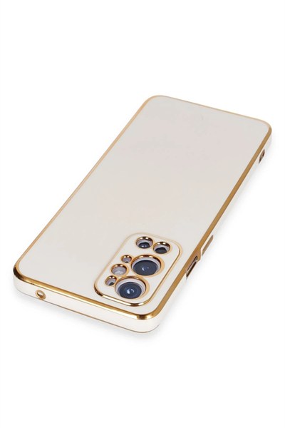 Mey İthalat®  One Plus 9 Pro Kılıf Volet Silikon - Beyaz