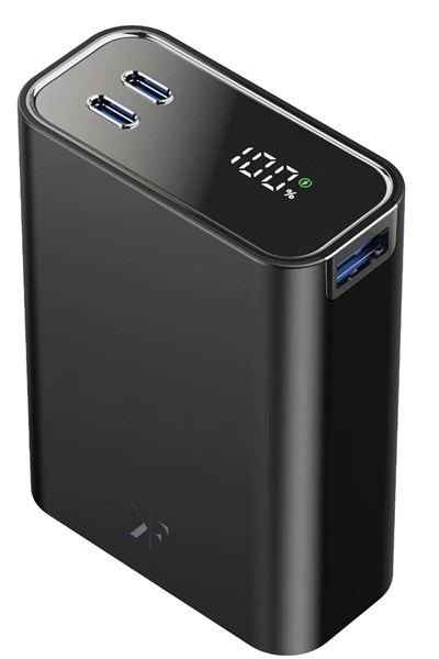 Mey İthalat®  PW501 20.000 mAh Dijital Göstergeli 2 Adet 45W Type-C ve 22.5W USB Çıkışlı Şarj PD Hızlı Şarj Powerbank - Siyah