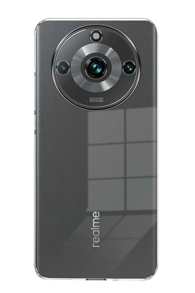 Mey İthalat®  Realme 11 Pro Kılıf Lüx Şeffaf Silikon