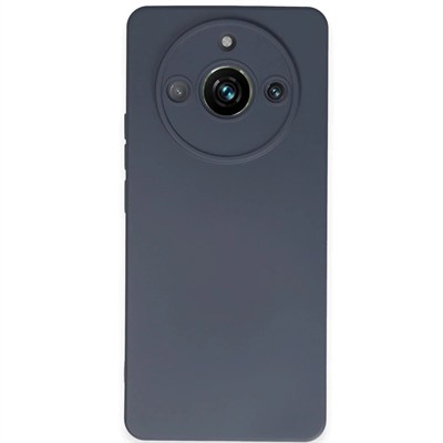 Mey İthalat®  Realme 11 Pro Kılıf Nano içi Kadife Silikon - Gri