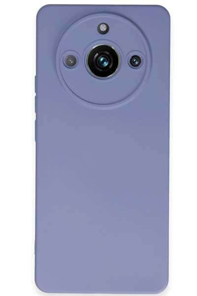 Mey İthalat®  Realme 11 Pro Kılıf Nano içi Kadife Silikon - Lila