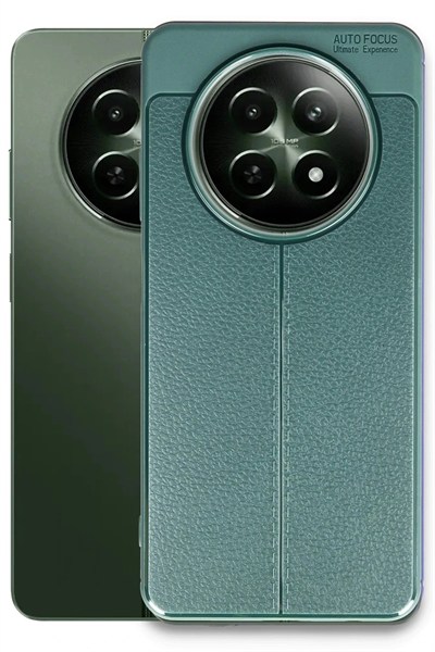 Mey İthalat®  Realme 12 5G Kılıf Auto Focus Kapak - Koyu Yeşil