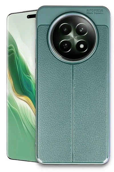 Mey İthalat®  Realme 12 5G Kılıf Auto Focus Kapak - Koyu Yeşil