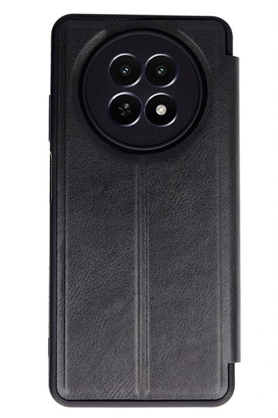 Mey İthalat®  Realme 12 5G Kılıf Flip Cover - Siyah