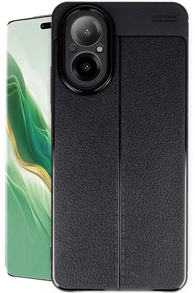 Mey İthalat®  Realme 12 Lite Kılıf Auto Focus Kapak - Siyah
