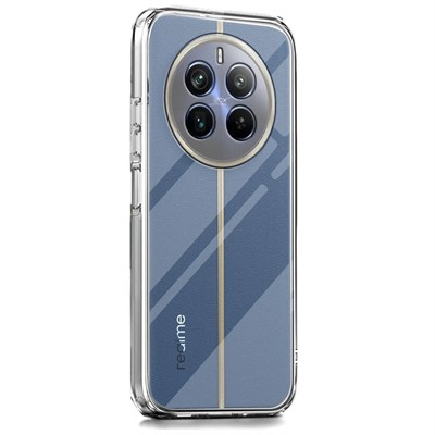 Mey İthalat®  Realme 12 Pro Plus Kılıf Lüx Şeffaf Silikon