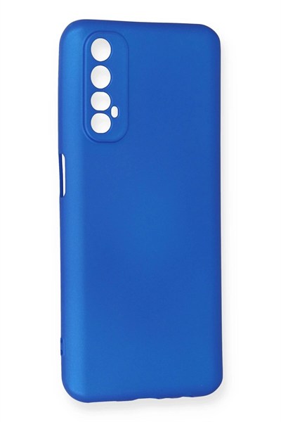 Mey İthalat®  Realme 7 Kılıf First Silikon - Mavi