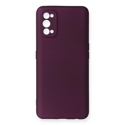 Mey İthalat®  Realme 7 Pro Kılıf First Silikon - Mürdüm
