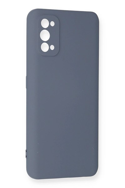 Mey İthalat®  Realme 7 Pro Kılıf Nano içi Kadife Silikon - Gri
