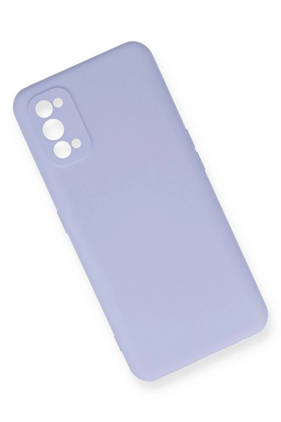 Mey İthalat®  Realme 7 Pro Kılıf Nano içi Kadife Silikon - Lila