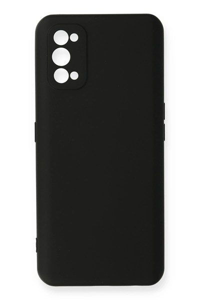 Mey İthalat®  Realme 7 Pro Kılıf Nano içi Kadife Silikon - Siyah