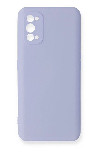 Mey İthalat®  Realme 7 Pro Kılıf Nano içi Kadife Silikon - Lila