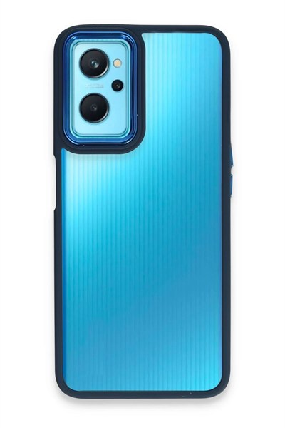 Mey İthalat®  Realme 9i 4G Kılıf Dora Kapak - Mavi