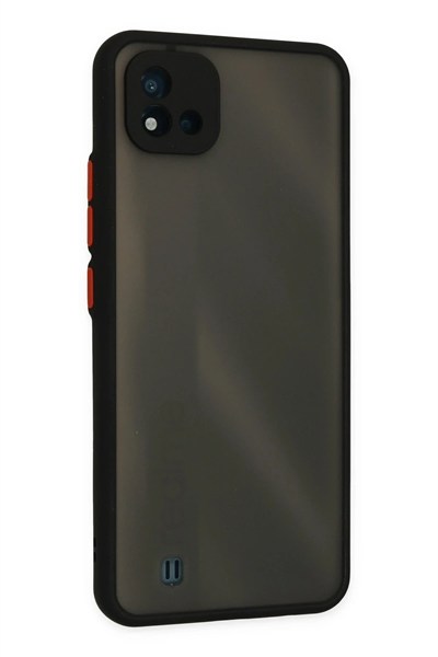 Mey İthalat®  Realme C11 2021 Kılıf Montreal Silikon Kapak - Siyah