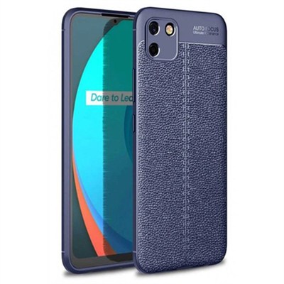 Mey İthalat®  Realme C11 Kılıf Auto Focus Kapak - Lacivert