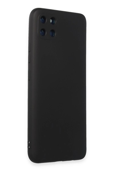 Mey İthalat®  Realme C11 Kılıf Nano içi Kadife Silikon - Siyah