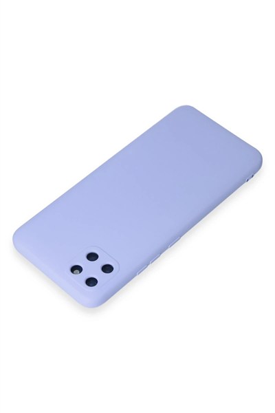Mey İthalat®  Realme C11 Kılıf Nano içi Kadife Silikon - Lila