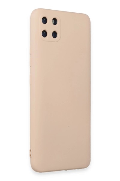 Mey İthalat®  Realme C11 Kılıf Nano içi Kadife Silikon - Pudra