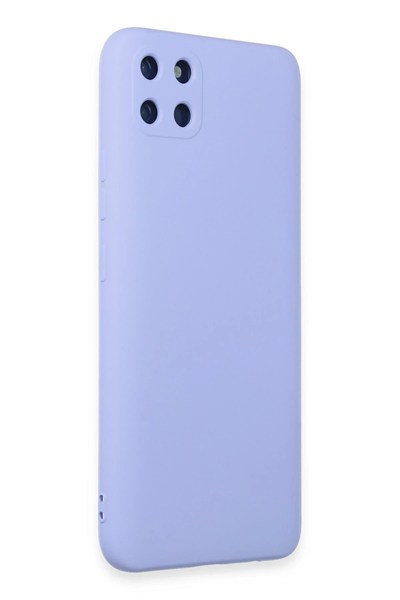 Mey İthalat®  Realme C11 Kılıf Nano içi Kadife Silikon - Lila